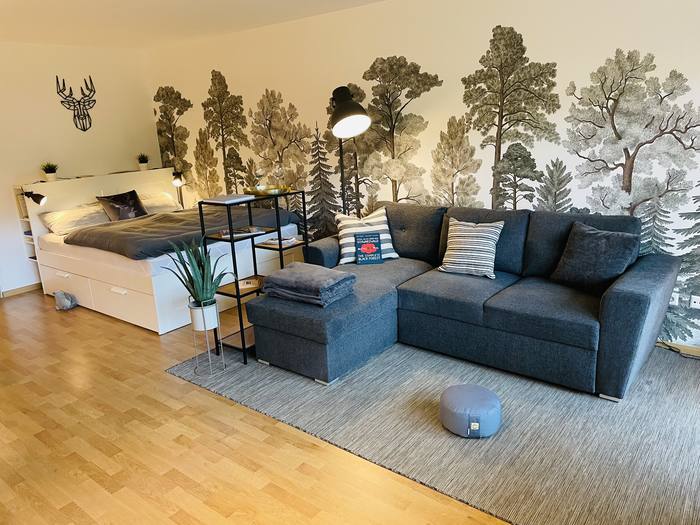 Wohnbereich mit Sofa